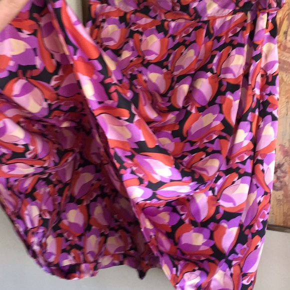 ZARA SILK SKIRT FLORAL PLEATED MIDI SKIRT A-LINE
6 - Picture 9 of 9